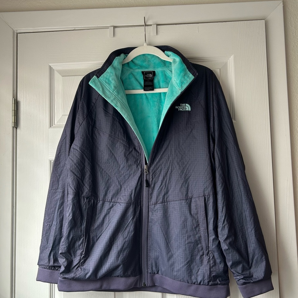 The Northface Women’s Blue/Teal Zip Up Jacket L